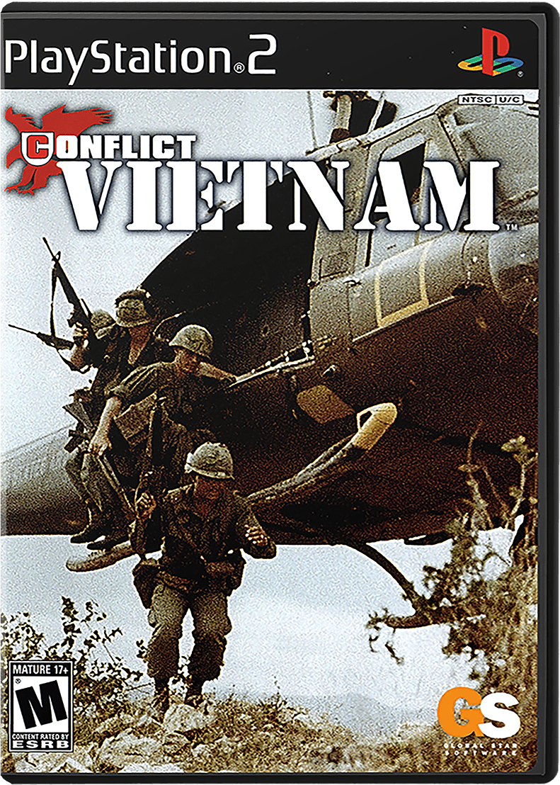 Conflict Vietnam box art for Playstation 2